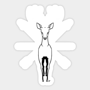 Oh deer Sticker